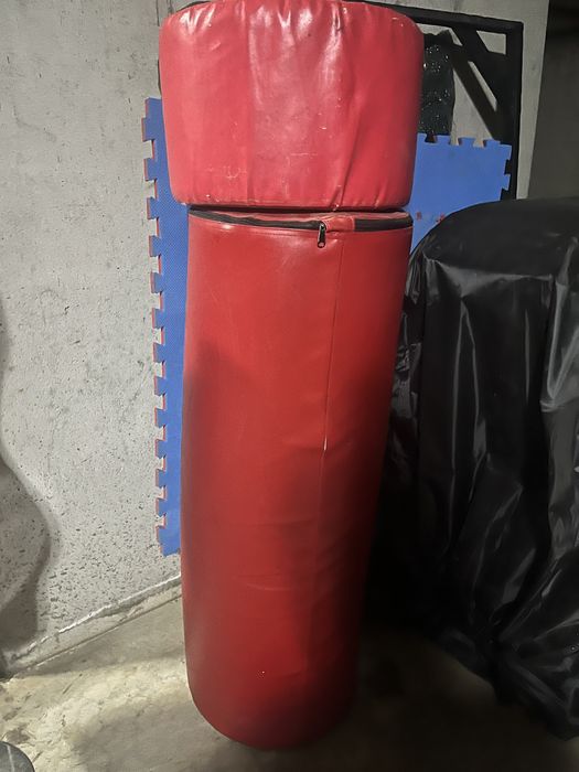 Sac de box cu suport la podea