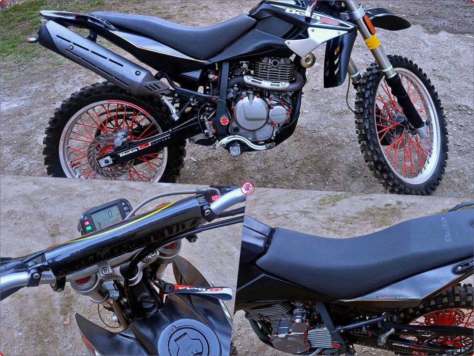 Vând (S) Cross Enduro Beta M4 4T Suzuki motocicletă pentru pReTeNțIoȘi