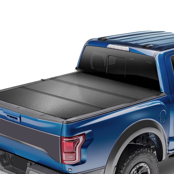 Acoperitoare Tri-Fold pentru Ford F-150 2015-2024 1700x1650mm Negru