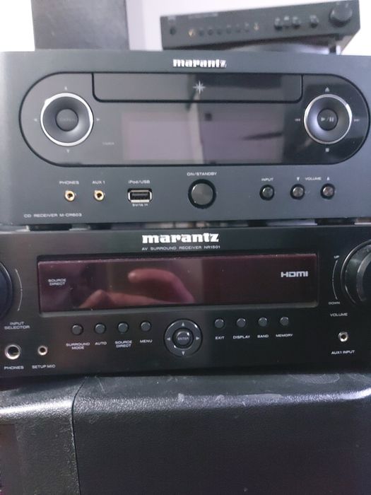 Marantz NR1501 și MCR603.Phylion,Joycube.Scandyna Smallpod