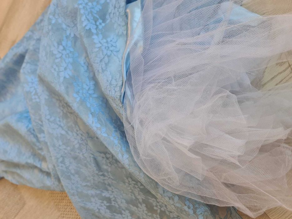 Rochie Albastra Atmosphere Fashion - Pentru Ocazie de Nasa Nunta Botez