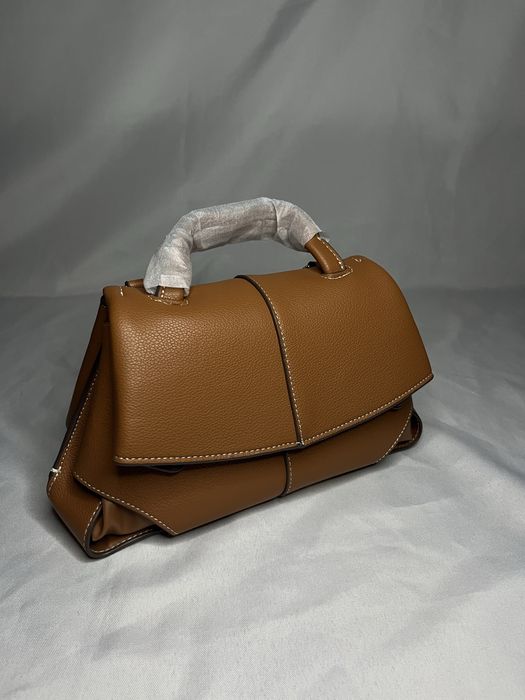 Geanta Polene Mini Cognac / Camel