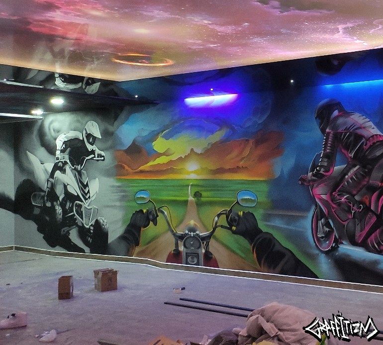 Граффити оформление, роспись стен г.Костанай