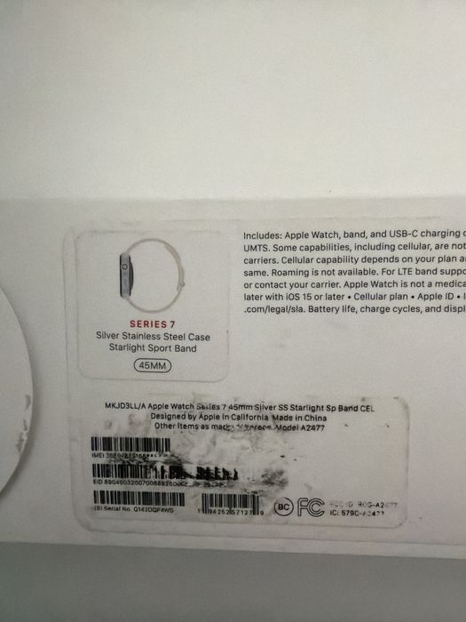 Apple watch 7 stainless steel