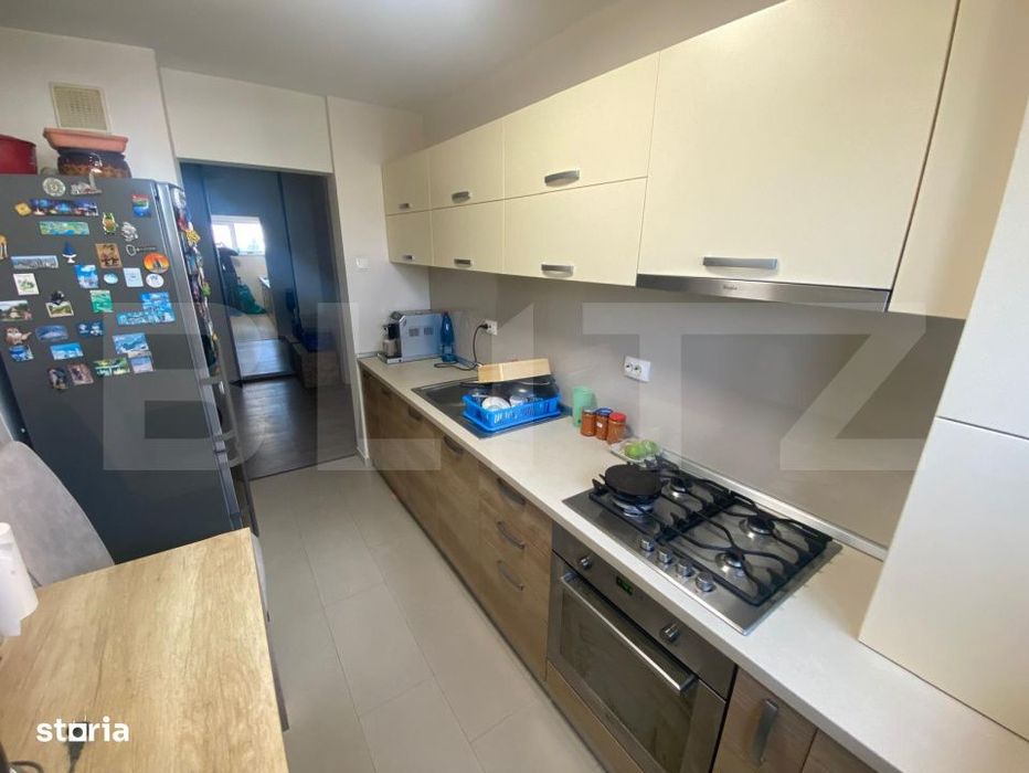 Apartament 2 camere, 50 mp, etaj intermediar, balcon, zona Casa Radio-