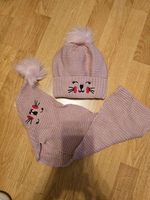 Set fetițe și baieti caciula+ fular