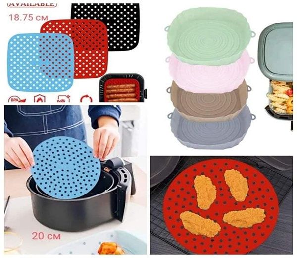 Силиконови Подложки / Кошници и Гофретници за Air fryer