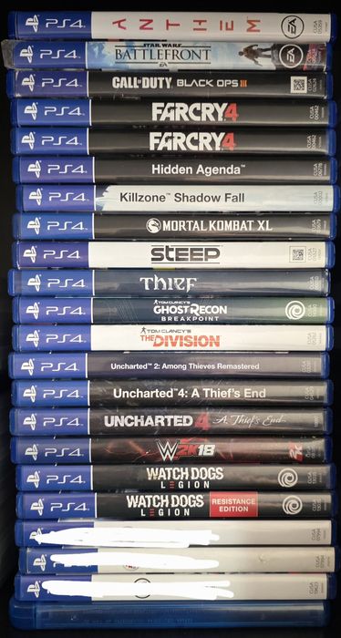 Lot de 19 jocuri PS4