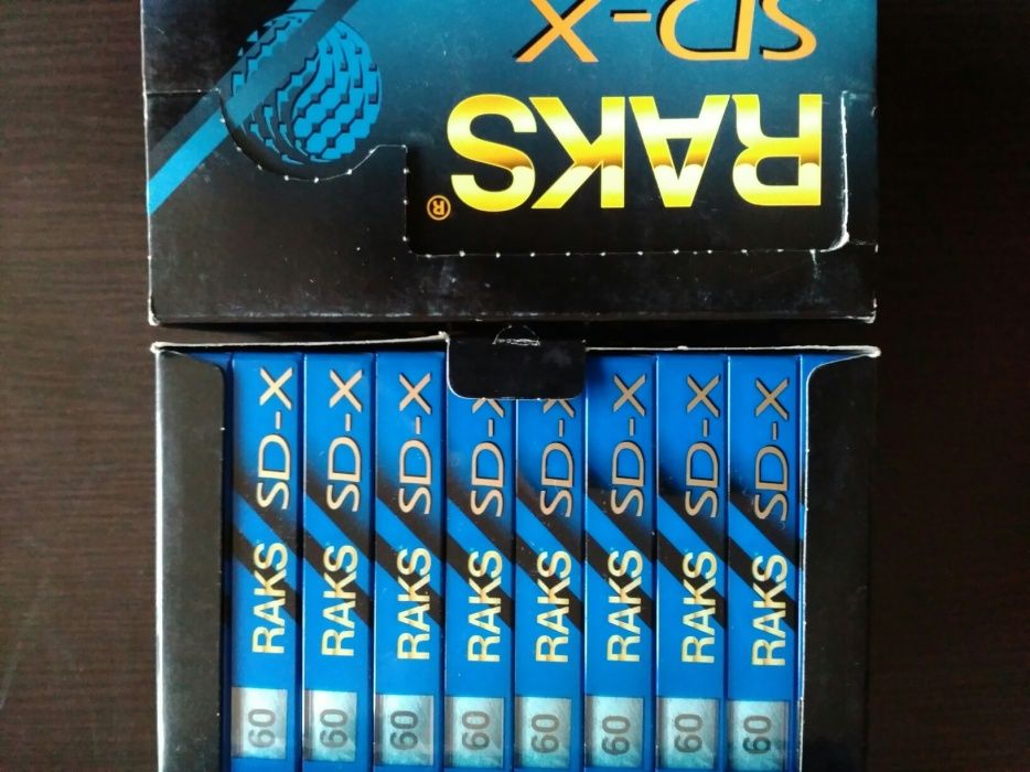 Нови аудио касети  Raks sd-sx super chrome type 2 90 min.
