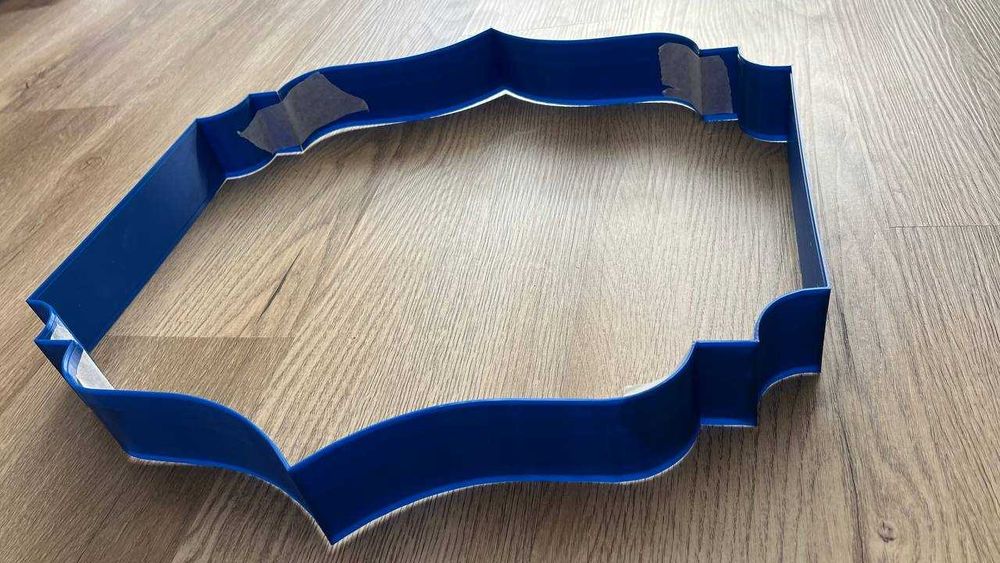 3D печать бортов (стенок) для объемных букв