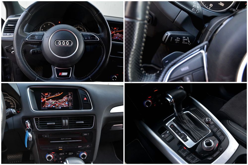 Audi Q5 3×S-line Quattro 2.0 Tdi 177 CP FullLed 2013 Alcantara