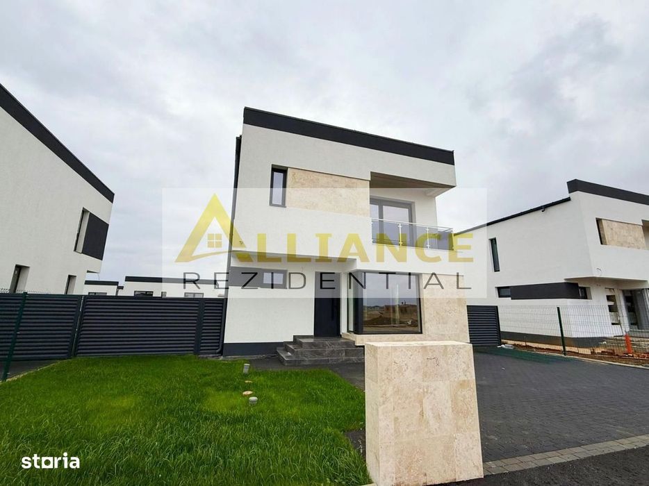 Vila cu 4 camere în ansamblu rezidential exclusiv - Comuna Berceni