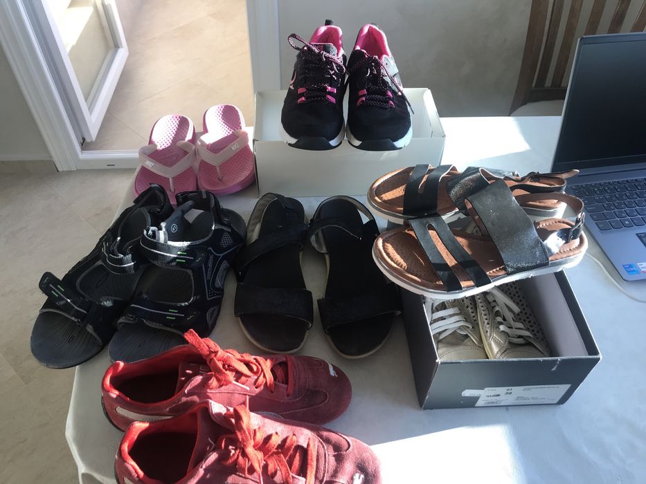 Джапанки Nike и чехли Puma