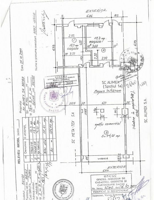 Inchiriere Spatiu comercial 126 mp - Mioritei Nr. 3