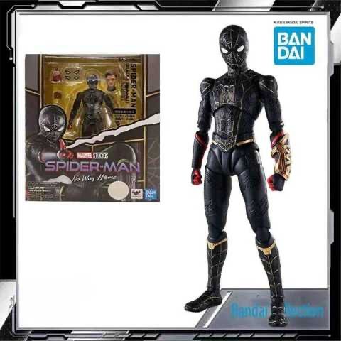 Spider man black & gold suit Bandai Marvel