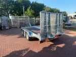 Remorca noua marca Niewiadow transport utilaje L406 / 3 axe / 3500 kg