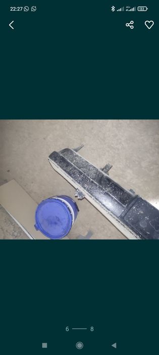 БМВ Е34 Бампер и туманка