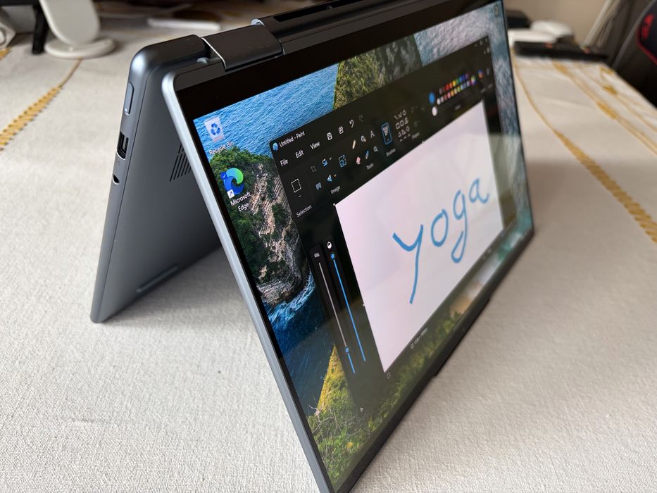 Laptop Yoga 7 Slim 14" albastru Polar Blue