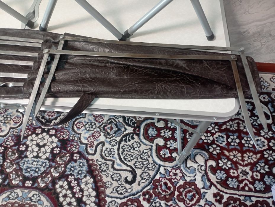 Раскладной стол и стул + шампур и мангал