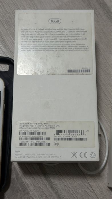 Iphone 6 silver 16 gb