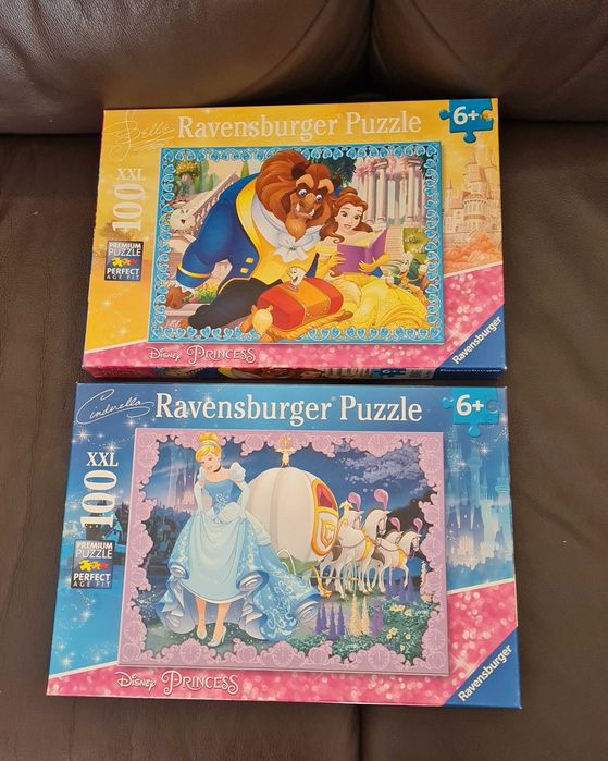 Colectie de puzzle-uri 4 bucati Ravensbureger Dtoys