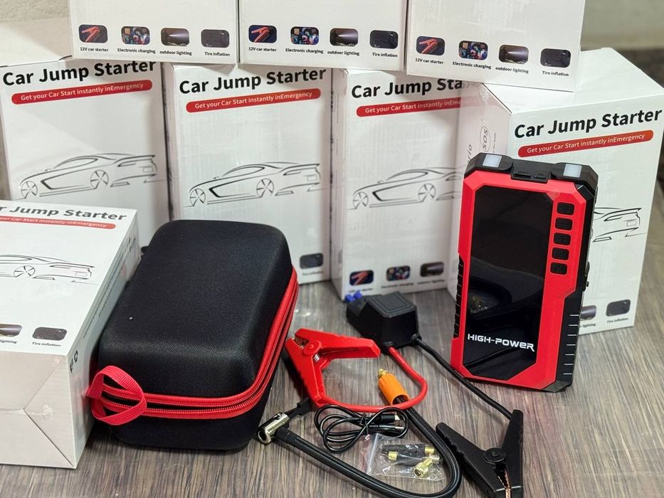 Powerbank, Jump Starter, Повербанк, Бустер, Пусковое устройство, Pover