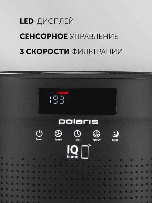 Очиститель воздуха Polaris PPA 4050 WI-FI IQ Home