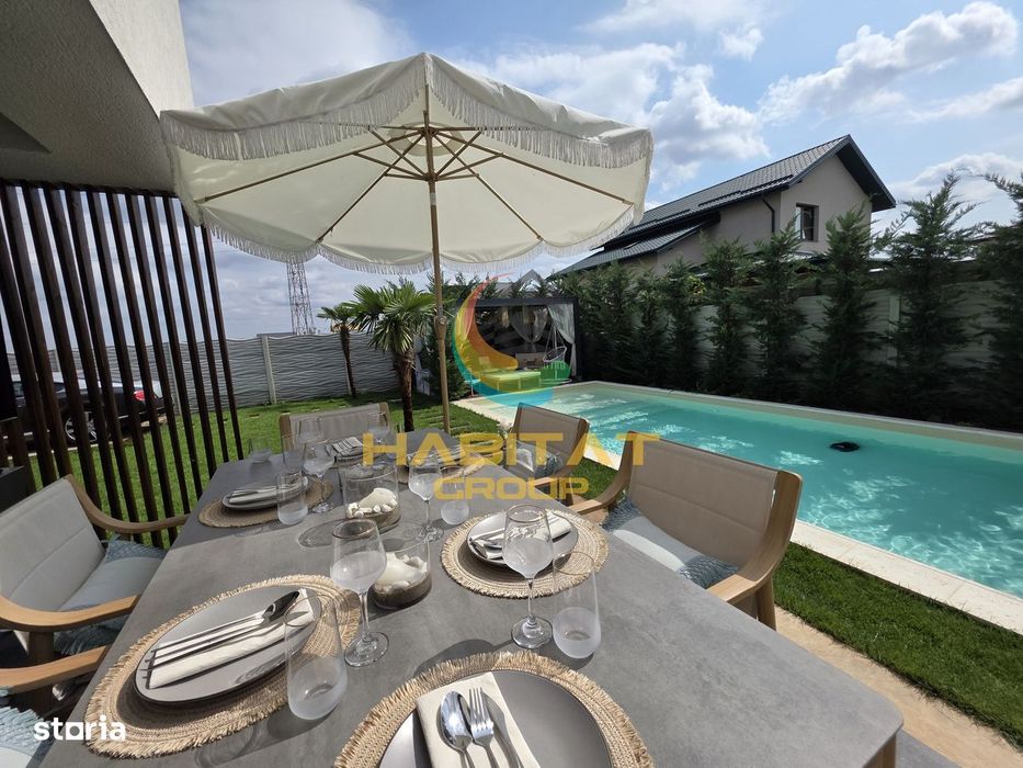 Vila premium p+1 / 500 mp teren / Piscina exterioara