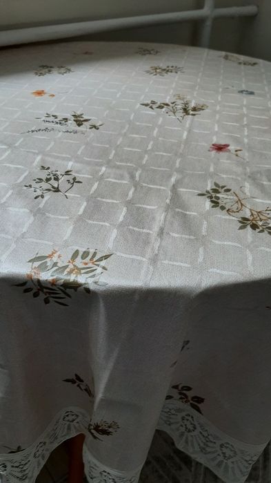 Скатерть круглая