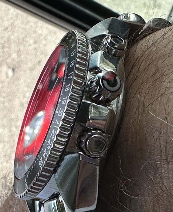Ca nou.SECTOR Ceas full metal inox stainless steel. Analog plus digital.