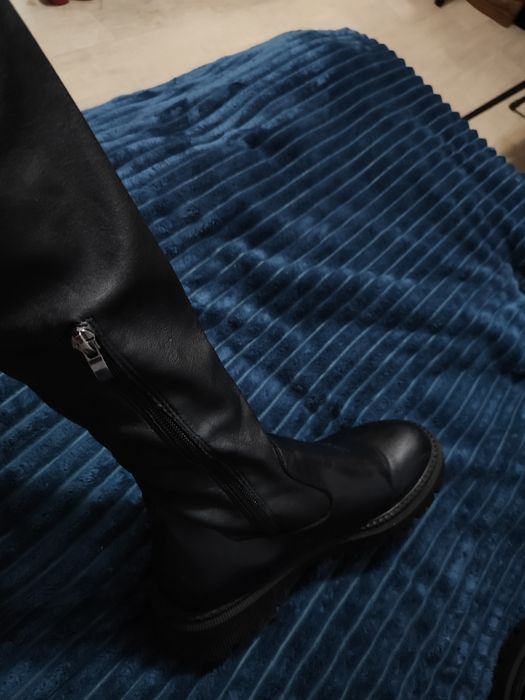 Сапожки длинные демисезонные