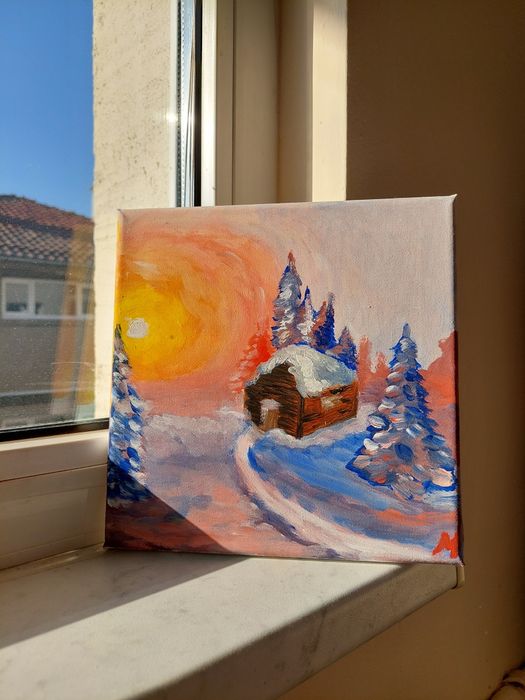 Картина: " Снежна приказка"