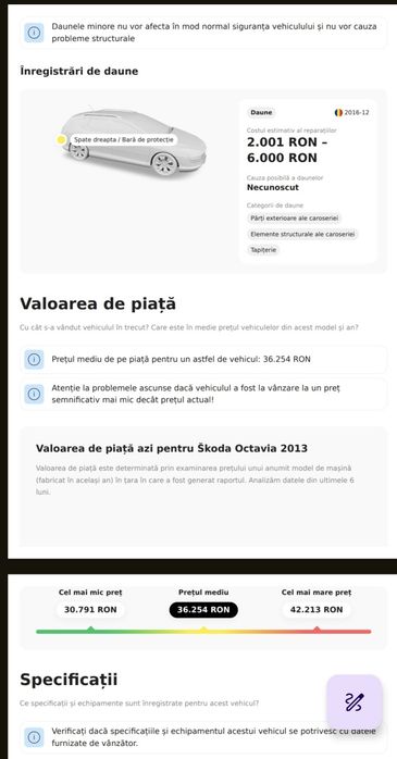 De vânzare Skoda Octavia – Folosită în principal pe autostradă!