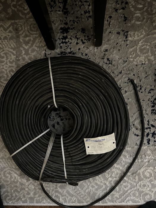 МКЭШ 5×0.35 кабель, ~500 м, медь, экранированный