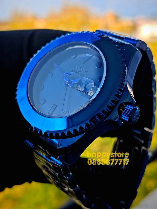 INVICTA Grand Diver automatic Blue 48mm, Инвикта нов ръчен часовник