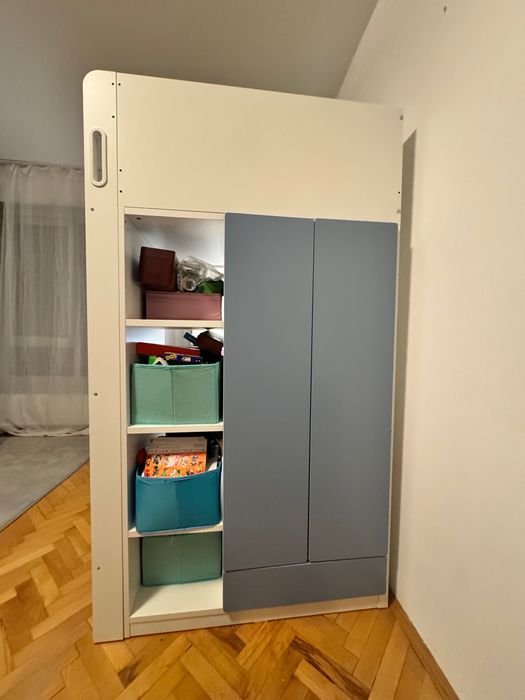 Легло SMASTAD с 4 чекмеджета