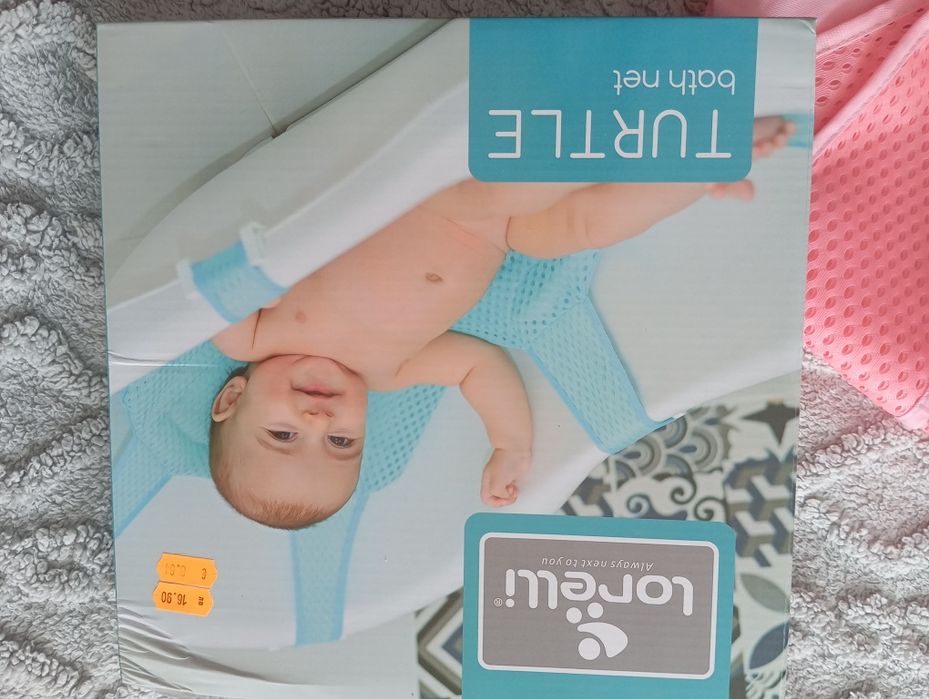 Бебешка музикална играчка Chicco и  мрежа за къпане на бебе Lorelli