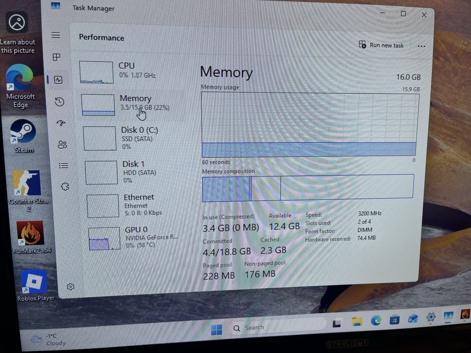 Pc Gaming Rtx2060+Ryzen 7