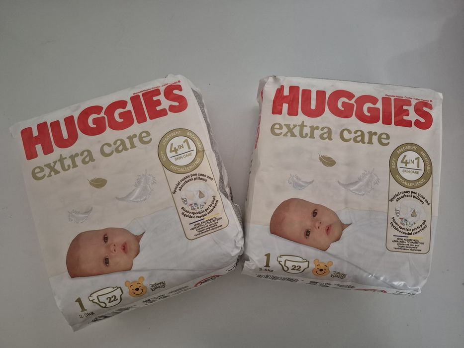 Set scutece Huggies Extra Care nr.1