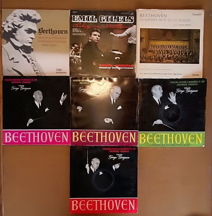 Colecție 100 discuri de vinil cu muzica clasica