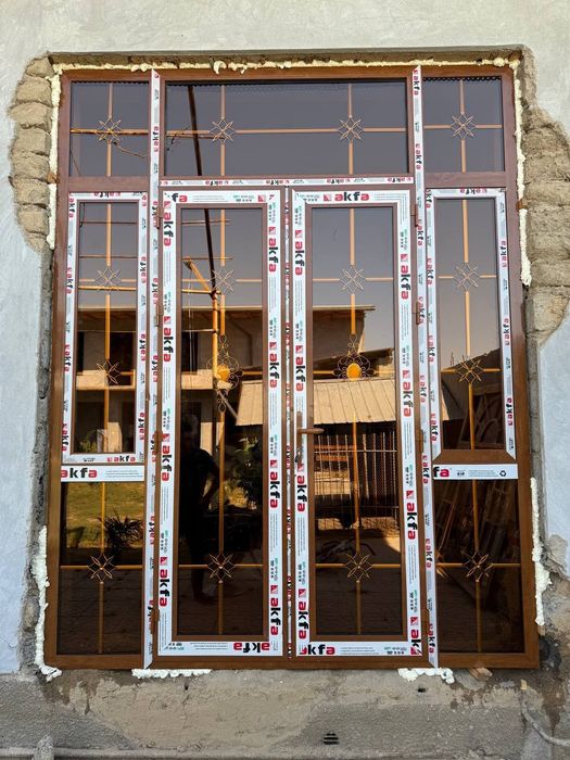 Akfa plast eshik dereza romlari