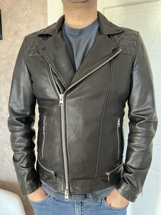 Geaca piele naturala