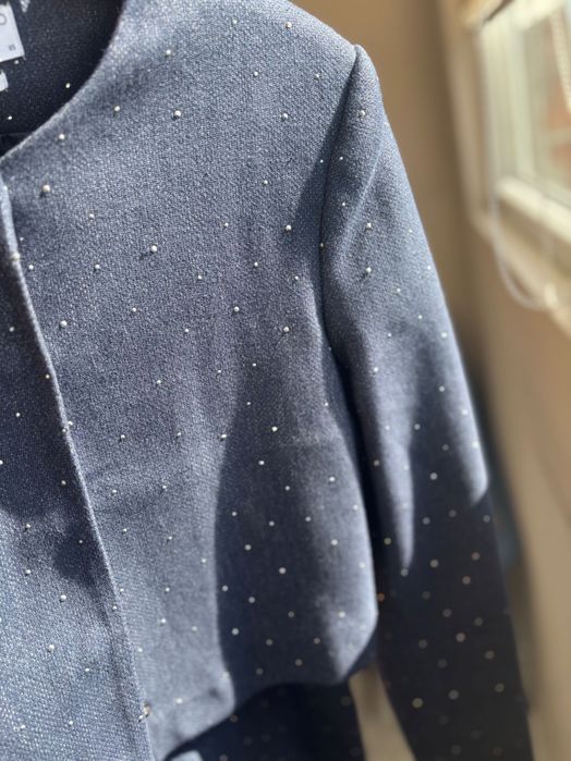 Дамски сет/ костюм с камъчета ХС