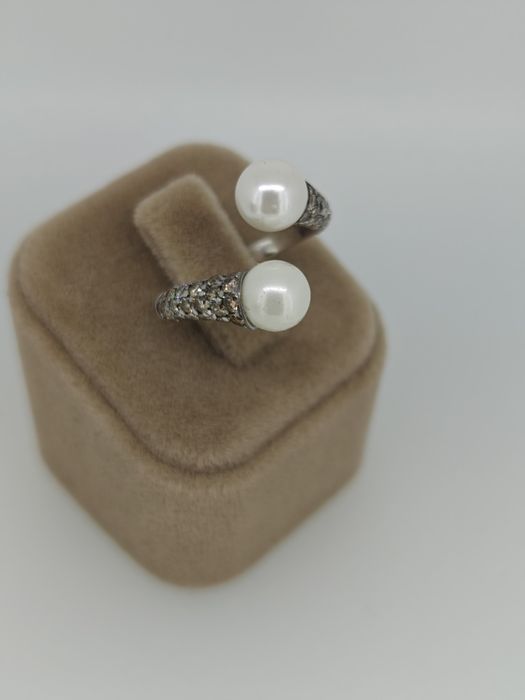 Inel aur 18k 5.8gr cu diamante naturale (r)