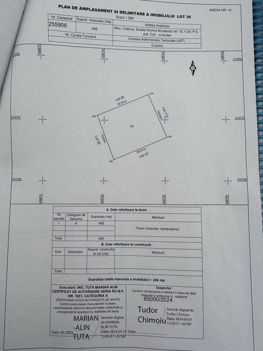 Teren Drumul Muntenilor