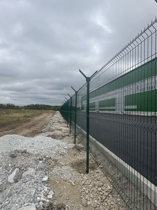 Монтаж, установка 3д забора