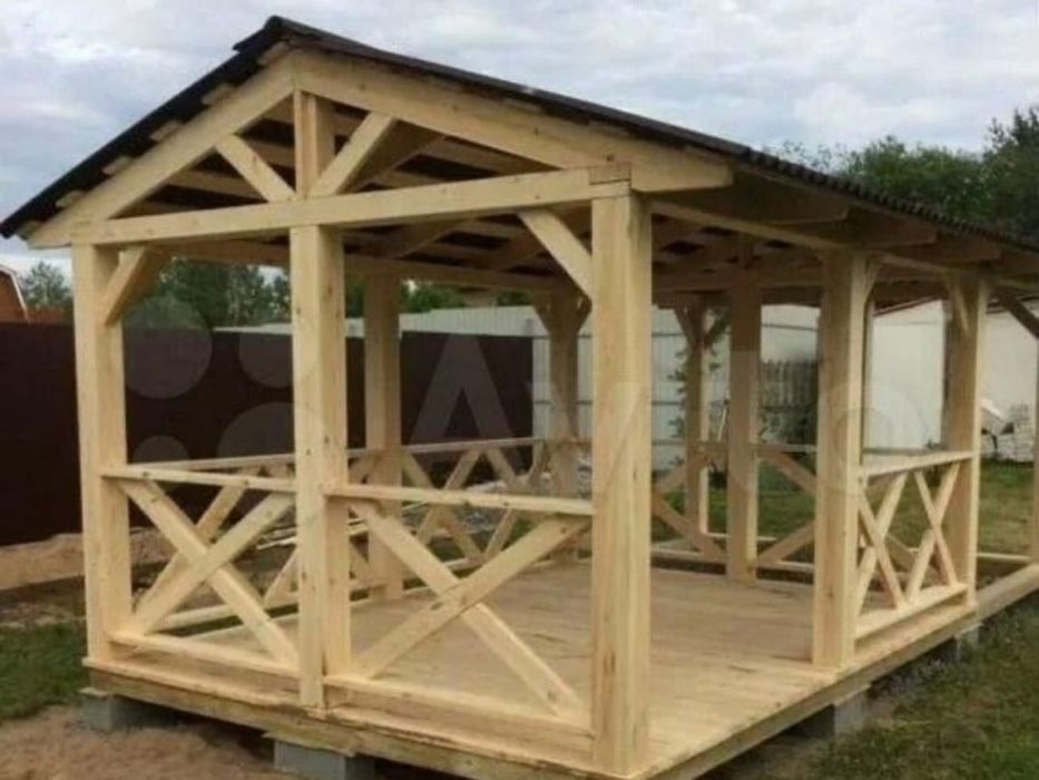 Foisoare perghole magazi terase cabane etc