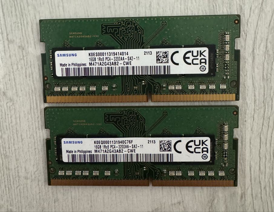 RAM Laptop 32GB DDR4 3200 Samsung
