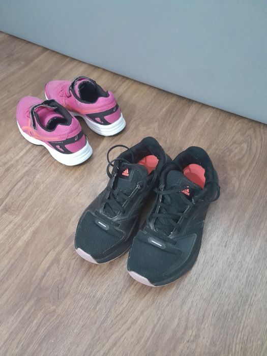 Nike 37, Adidas  36  и Аsics 33 маратонки