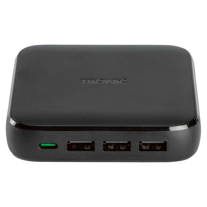 TRONIC Power Port USB PD зарядно с 65W GaN,с кабел,черен цвят